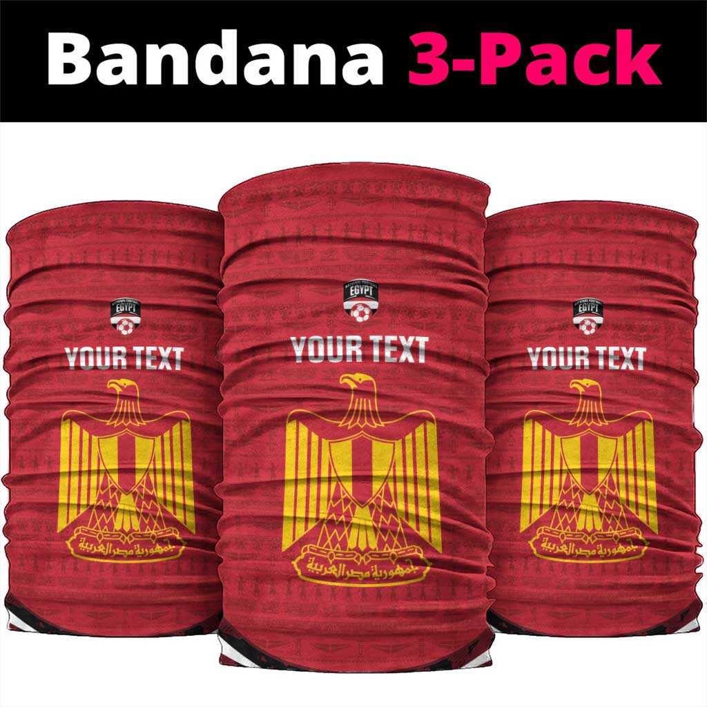 Custom Egypt Football Neck Gaiter 2026 Go Pharaohs Ancient Egyptian Pattern - African Pride