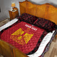 Custom Egypt Football Quilt Bed Set 2026 Go Pharaohs Ancient Egyptian Pattern - African Pride