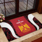 Custom Egypt Football Rubber Doormat 2026 Go Pharaohs Ancient Egyptian Pattern - African Pride