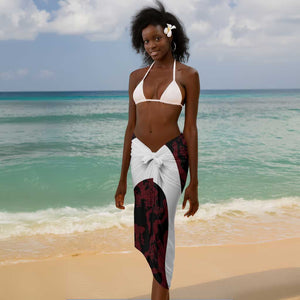 Custom Egypt Football Sarong 2026 Go Pharaohs Ancient Egyptian Pattern - African Pride