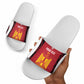 Custom Egypt Football Slide Sandals 2026 Go Pharaohs Ancient Egyptian Pattern - African Pride