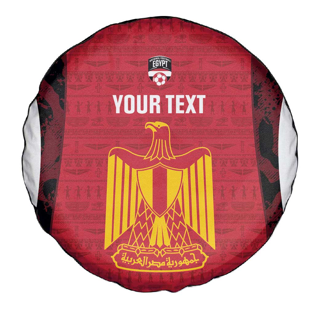Custom Egypt Football Spare Tire Cover 2026 Go Pharaohs Ancient Egyptian Pattern - African Pride