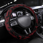 Egypt Football Steering Wheel Cover 2026 Go Pharaohs Ancient Egyptian Pattern - African Pride