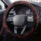 Egypt Football Steering Wheel Cover 2026 Go Pharaohs Ancient Egyptian Pattern - African Pride