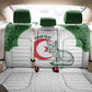 Custom Algeria Football Back Car Seat Cover 2026 Go Greens Fennec With Islamic Pattern - African Pride