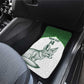 Custom Algeria Football Car Mats 2026 Go Greens Fennec With Islamic Pattern - African Pride