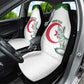 Custom Algeria Football Car Seat Cover 2026 Go Greens Fennec With Islamic Pattern - African Pride