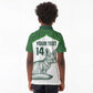 Custom Algeria Football Kid Polo Shirt 2026 Go Greens Fennec With Islamic Pattern LT14