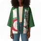 Custom Algeria Football Kimono 2026 Go Greens Fennec With Islamic Pattern - African Pride