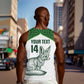 Custom Algeria Football Men Tank Top 2026 Go Greens Fennec With Islamic Pattern - African Pride