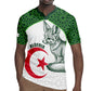 Custom Algeria Football Rugby Jersey 2026 Go Greens Fennec With Islamic Pattern LT14