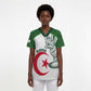 Custom Algeria Football Scrub Top 2026 Go Greens Fennec With Islamic Pattern - African Pride