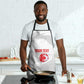 Custom Tunisia Football Apron 2026 Eagles of Carthage White Grunge - African Pride