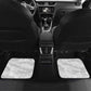 Custom Tunisia Football Car Mats 2026 Eagles of Carthage White Grunge - African Pride