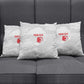 Custom Tunisia Football Pillow Cover 2026 Eagles of Carthage White Grunge - African Pride