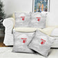 Custom Tunisia Football Pillow Cover 2026 Eagles of Carthage White Grunge - African Pride