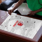 Custom Tunisia Football Puzzle 2026 Eagles of Carthage White Grunge - African Pride