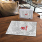 Custom Tunisia Football Puzzle 2026 Eagles of Carthage White Grunge - African Pride