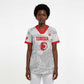 Custom Tunisia Football Scrub Top 2026 Eagles of Carthage White Grunge - African Pride