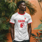 Custom Tunisia Football T shirt 2026 Eagles of Carthage White Grunge - African Pride