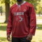 Custom Tunisia Football Hockey Jersey 2026 Eagles of Carthage Red Grunge - African Pride