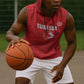 Custom Tunisia Football Sleeveless Hoodie 2026 Eagles of Carthage Red Grunge - African Pride