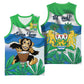 Personalised Afro Sierra Leone Basketball Jersey Chimp With Drum - Happy Independence Day - African Pride