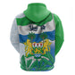 Personalised Afro Sierra Leone Hoodie Chimp With Drum - Happy Independence Day