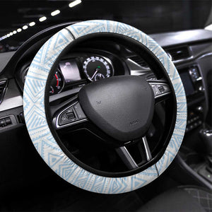 Afro Sierra Leone Steering Wheel Cover Chimp With Drum - Happy Independence Day