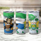 Personalised Afro Sierra Leone Tumbler Cup Chimp With Drum - Happy Independence Day