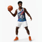 Personalized Cape Verde Independence Day Basketball Jersey 51st Anniversary Manatee Coat Of Arms