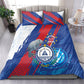 Cape Verde Independence Day Bedding Set 51st Anniversary Manatee Coat Of Arms