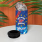 Personalized Cape Verde Independence Day 4 in 1 Can Cooler Tumbler 51st Anniversary Manatee Coat Of Arms