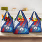 Cape Verde Independence Day Grocery Bag 51st Anniversary Manatee Coat Of Arms