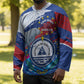 Personalized Cape Verde Independence Day Hockey Jersey 51st Anniversary Manatee Coat Of Arms