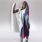 Cape Verde Independence Day Hooded Blanket 51st Anniversary Manatee Coat Of Arms