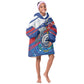 Personalized Cape Verde Independence Day Kid Wearable Blanket Hoodie 51st Anniversary Manatee Coat Of Arms