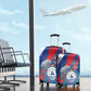 Cape Verde Independence Day Luggage Cover 51st Anniversary Manatee Coat Of Arms
