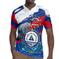 Personalized Cape Verde Independence Day Rugby Jersey 51st Anniversary Manatee Coat Of Arms