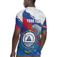 Personalized Cape Verde Independence Day Rugby Jersey 51st Anniversary Manatee Coat Of Arms