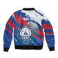 Personalized Cape Verde Independence Day Sleeve Zip Bomber Jacket 51st Anniversary Manatee Coat Of Arms