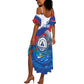 Personalized Cape Verde Independence Day Summer Maxi Dress 51st Anniversary Manatee Coat Of Arms