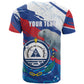Personalized Cape Verde Independence Day T shirt 51st Anniversary Manatee Coat Of Arms
