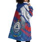 Personalized Cape Verde Independence Day Wearable Blanket Hoodie 51st Anniversary Manatee Coat Of Arms