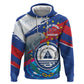 Personalized Cape Verde Independence Day Zip Hoodie 51st Anniversary Manatee Coat Of Arms