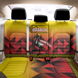 Afro Basketball Custom Uganda Back Car Seat Cover Come On Silverbacks African Pattern - African Pride