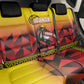Afro Basketball Custom Uganda Back Car Seat Cover Come On Silverbacks African Pattern - African Pride