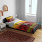 Afro Basketball Custom Uganda Bedding Set Come On Silverbacks African Pattern - African Pride
