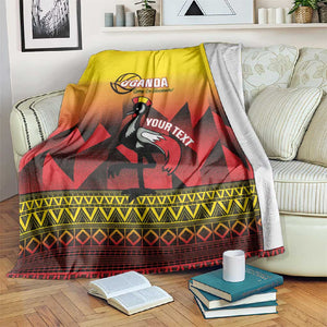Afro Basketball Custom Uganda Blanket Come On Silverbacks African Pattern - African Pride