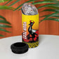Afro Basketball Custom Uganda 4 in 1 Can Cooler Tumbler Come On Silverbacks African Pattern - African Pride